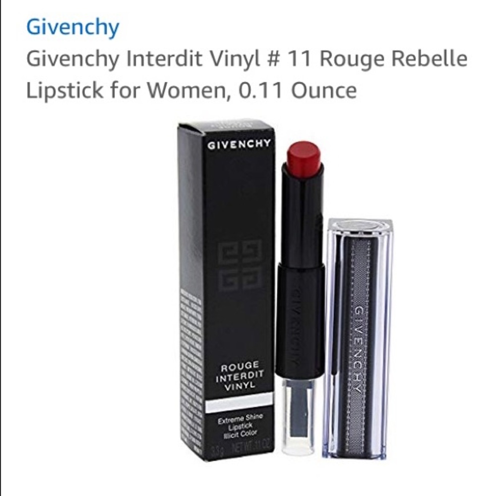 🎁 NIB Givenchy Rouge Interdit Vinyl # 11